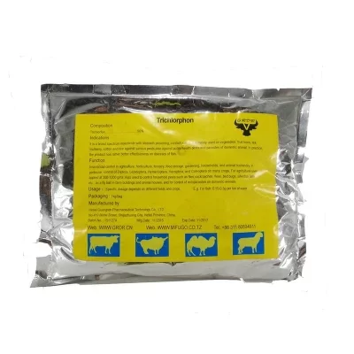 Hot Sale Insecticide Dipterex Trichlorfon 80% Sp, 97% Tc Veterinary Medicine