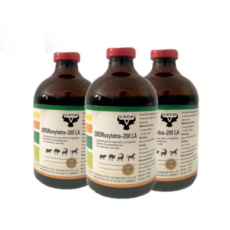 Oxytetracycline Injection 20% 10% of 100ml Antibiotic Injection Veterinary Drug Wholesale Price