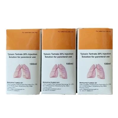 Tylosin Tartrate Injection 5% 20% for Parenteral Use Antibiotics Discount price