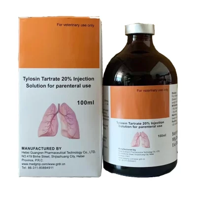 Tylosin Tartrate Injection 5% 20% for Parenteral Use Antibiotics Discount price